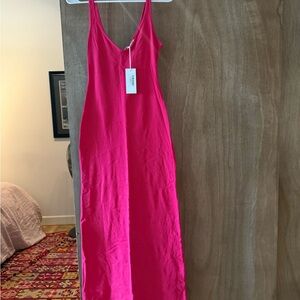 Reformation Pink Maxi Dress